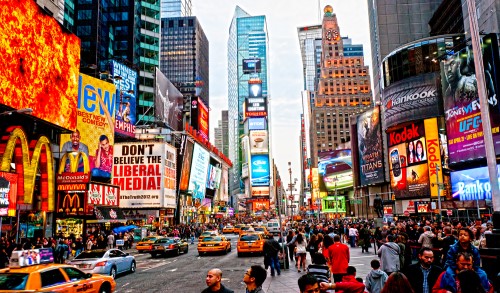 Times Square, New York<br>紐約時代廣場